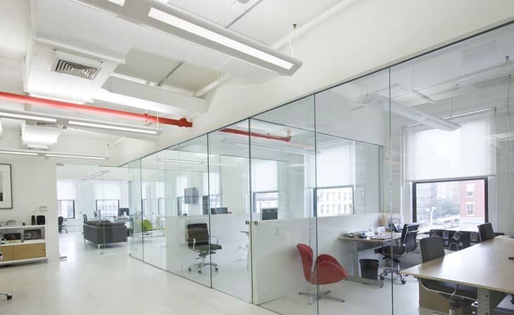 Frameless glass walls Melbourne